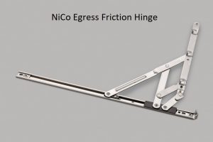 Egress Friction Hinge